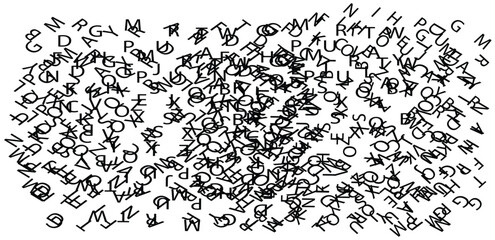 Hand drawn doodle design on white background