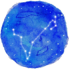 별자리 일러스트