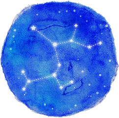 별자리 일러스트