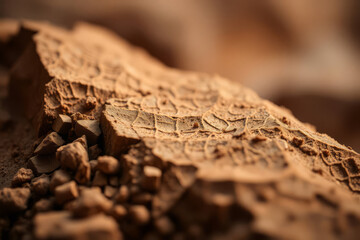 close up of a wooden spoon