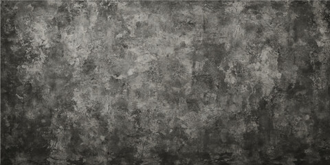 Fototapeta premium Dark, textured grunge concrete wall background material