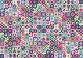 Seamless colorful geometric pattern. Abstract background for clothes, textiles, covers and banners. A background for textures, prints, wallpapers and an idea for creative design