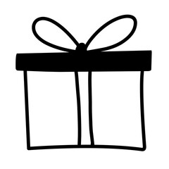 illustration of gift box icon