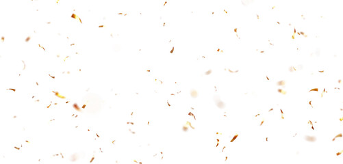 Bright Confetti Particle Overlay Isolated on White/Transparent Background, 3D Rendering Colorful Confetti for Celebration, Birthday and Festival PNG. © Motion Shop