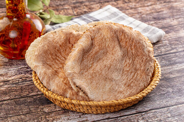 Turkish traditional Pita round bread