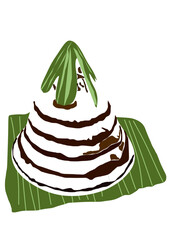 Dodongkal or Awug Traditional Food