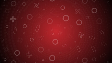 Modern abstract geometric design professional for presentations projects