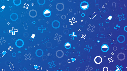 Modern abstract geometric design professional for presentations projects