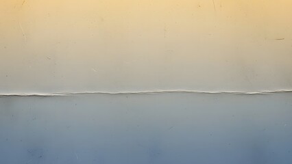 Horizontal Crack Across a Smooth Surface With Gradient Colors image photo