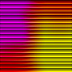 Obraz premium Vibrant abstract horizontal lines with gradient color transition