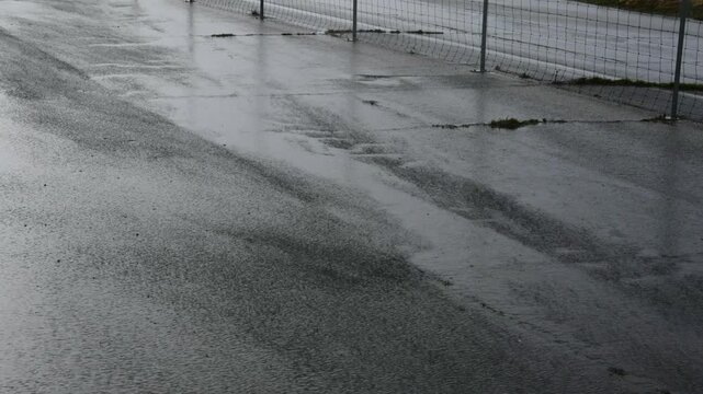 Strong Winds Creating Adverse Weather Conditions