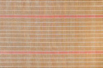bamboo or wicker curtain weave texture background