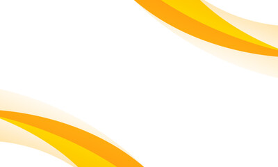 Abstract Orange, yellow, and white curved background, modern smooth gradient wallpaper, suitable for templates, sale banners, business ads, events, presentations, web, and pages