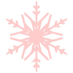 Christmas snowflake icons.