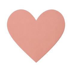 PNG Pink heart shape design element