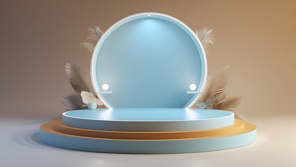 A hot espresso in a black ceramic mug with a saucer sits beside a glass sphere with reflection on a white morning cafe table