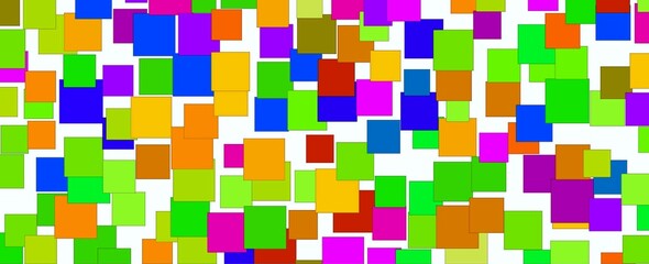 abstract background with colorful squares