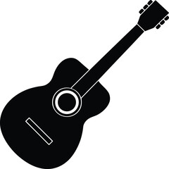  Acoustic Guitar Silhouette