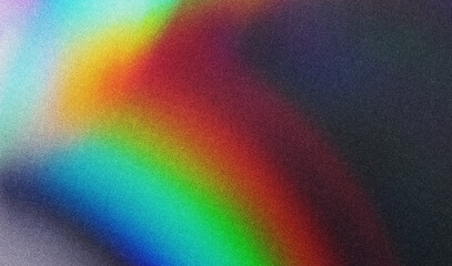 Naklejka na ściany i meble Grain Texture Gradient abstract rainbow background abstract colorful background