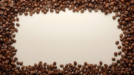 coffee beans on a white background