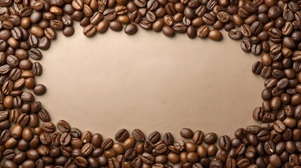 coffee beans on a white background