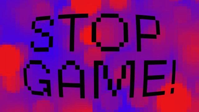 Pixel Text Transition 04 Wide