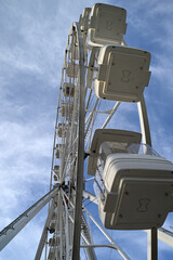 D&eacute;tail de la grande-roue au march&eacute; de No&euml;l de Vannes