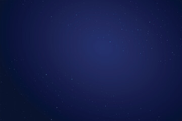 Deep blue starry night sky a vast cosmic expanse with twinkling stars perfect for space exploration or fantasy backgrounds EPS vector © Absarul