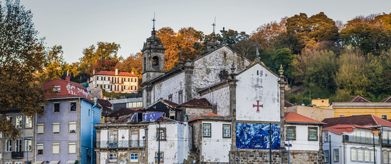 Church of the Confraternity of the Souls of the Holy Body of Massarelos iarea of Porto, Portugal