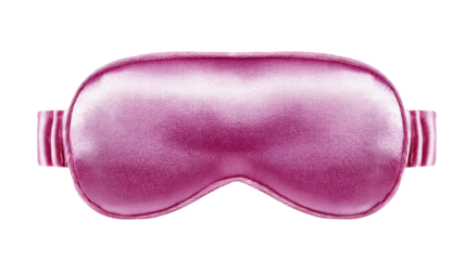 Soft Pink Sleep Mask for Restful Sleep and Relaxation at Home