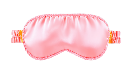 Soft Pink Sleeping Mask for Comfortable Sleeping and Relaxation