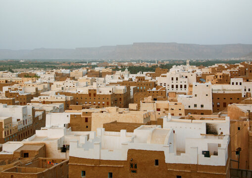 Multi- storey buildings made from mud, Hadhramaut, Shibam, Yemen