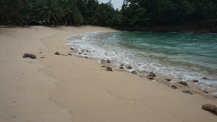 Ngliyep Beach Landscape in Malang  East Java  Indonesia 