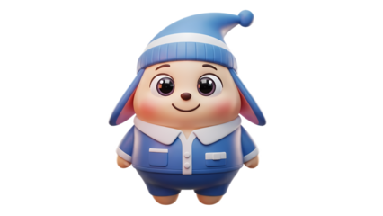 3d emoji emote for social media icon cute character design 