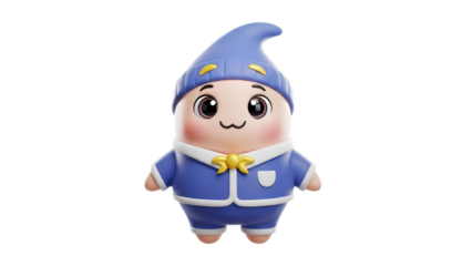 3d emoji emote for social media icon cute character design 