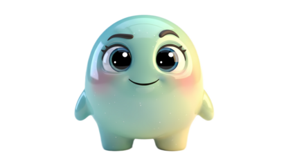 3d emoji emote for social media icon cute character design 