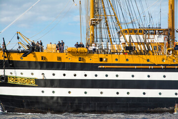 Obraz premium Nave scuola, Amerigo Vespucci, La Maddalena