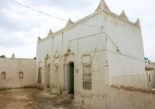 Old mosque in the citadel, Al Hudaydah Governorate, Zabid, Yemen