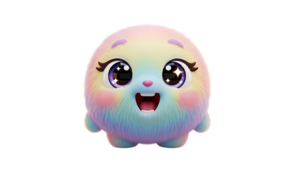 3d emoji emote for social media icon cute character design 