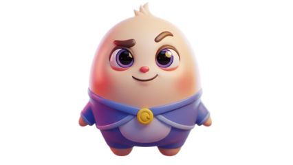 3d emoji emote for social media icon cute character design 