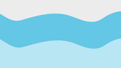 Abstract blue wave background illustration for modern business web design and sea motion pattern