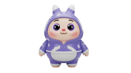 3d emoji emote for social media icon cute character design 