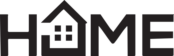 home icon, vector illustration of a gas pump, home logo