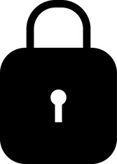 Secure Lock Icon – Padlock Symbol for Privacy and Protection