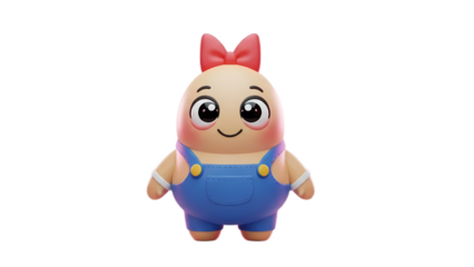 3d emoji emote for social media icon cute character design 