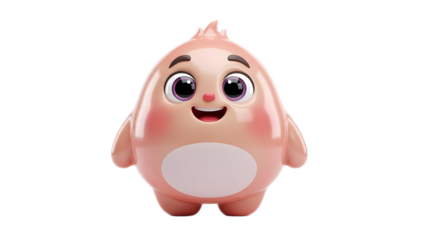 3d emoji emote for social media icon cute character design 