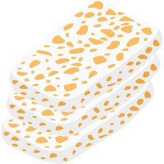 Tempeh indonesian traditional food