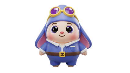 3d emoji emote for social media icon cute character design 