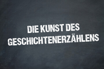 Obraz premium Die Kunst des Geschichtenerzählens 