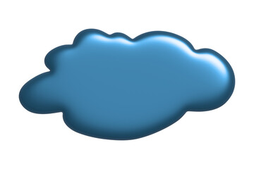 3d speech bubble Blank empty message box Textbox frame for banners, price tags, stickers, design